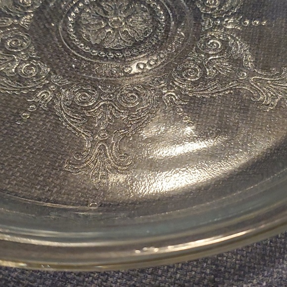 vintage 40's - 50's Fire King pie plate Philbe design - Picture 5 of 10